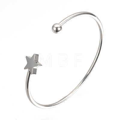 304 Stainless Steel Cuff Bangle Making X-STAS-Q209-04-1