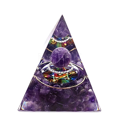 Orgonite Pyramid Resin Energy Generators PW-WG0062E-01-1