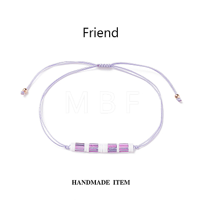Glass Seed Link Bracelet BJEW-JB08894-02-1