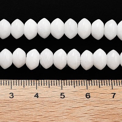 Natural White Jade Beads Strands G-P559-A09-02-1