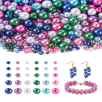 3000Pcs Imitation Pearl Acrylic Beads OACR-TA0001-13-1