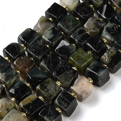 Natural Emerald Beads Strands G-G053-B22-03-1