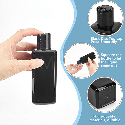 PET Plastic Refillable Bottles CON-WH0089-235-1