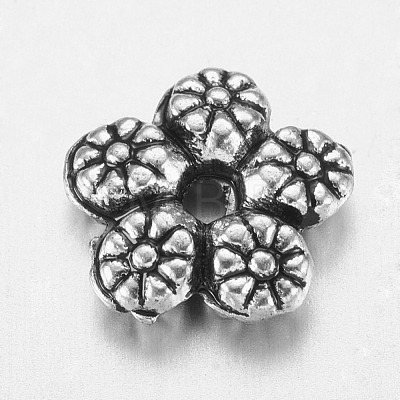 Tibetan Style Alloy Spacer Beads LF10889Y-NF-1