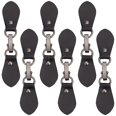 6Pcs PU Leather Buckles DIY-CY0003-97-1