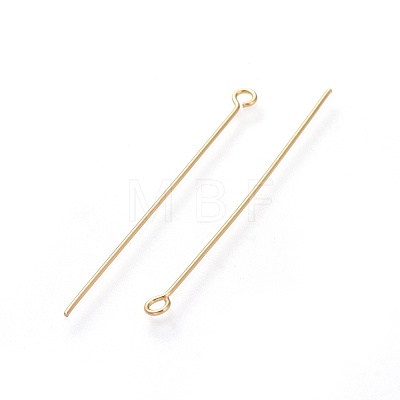 304 Stainless Steel Eye Pins X-STAS-G205-02A-G-1