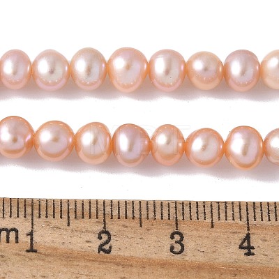 Natural Cultured Pearl Beads Strands PEAR-I007-07R-03C-1