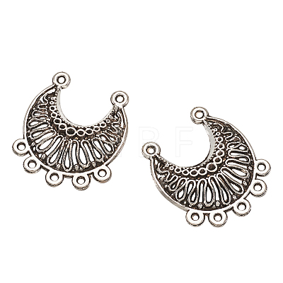 Tibetan Style Alloy Chandelier Components Links PALLOY-TA0001-21AS-1