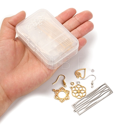 DIY Filigree Earring Making Kit DIY-YW0006-25-1