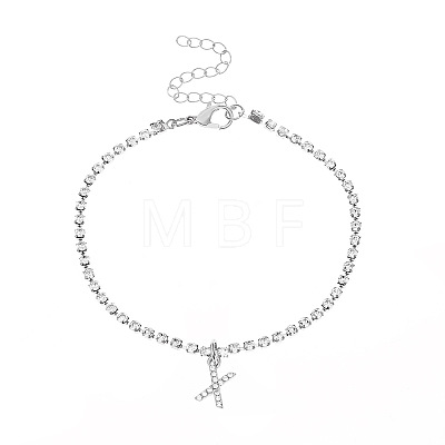 Fashionable and Creative Rhinestone Anklet Bracelets XR7352-24-1