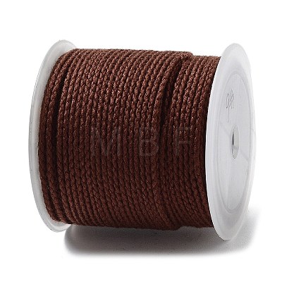 20M Polyester Braided Cord for Jewelry Making OCOR-G015-04A-21-1