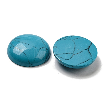 Synthetic Turquoise Cabochons G-C115-02B-01-1