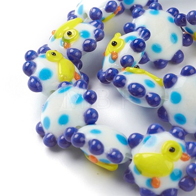 Handmade Lampwork Beads LAMP-J092-01C-1