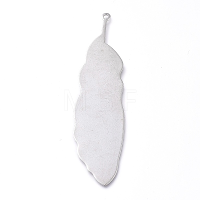 Tarnish Resistant 304 Stainless Steel Big Pendants STAS-Z014-11P-1