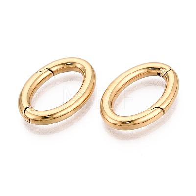 304 Stainless Steel Spring Gate Rings STAS-N115-72B-G-1