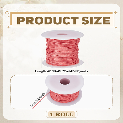 47~50 Yards Waxed Cotton Thread Cords YC-LP0001-06B-1