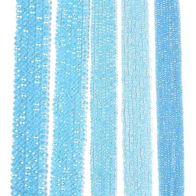 Electroplate Glass Beads Strands LS-EGLA-A044-J6mm-B04-1