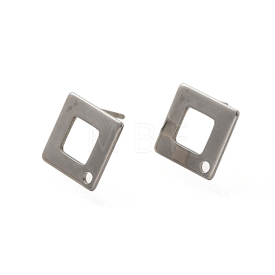 Anti-Tarnish 304 Stainless Steel Stud Earring Findings STAS-F311-17P-1