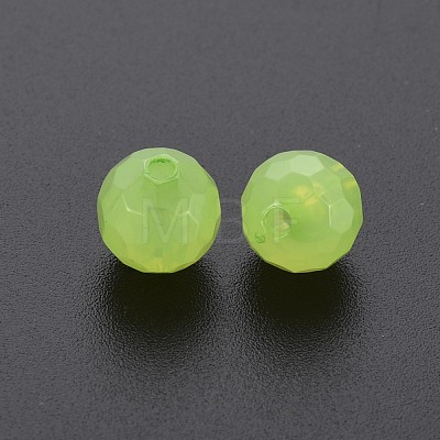 Transparent Acrylic Beads TACR-S154-62E-06-1