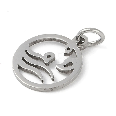 Non-Tarnish 304 Stainless Steel Charms STAS-L279-038P-1