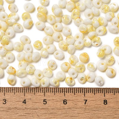 Baking Paint Glass Seed Beads SEED-F006-01A-01-1