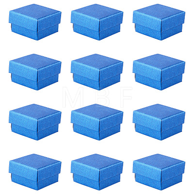 12Pcs Paper Packing Ring Boxes CON-TA0001-42C-1