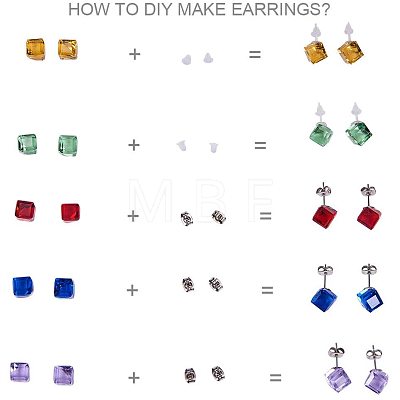 DIY Earring Making DIY-SC0004-19P-1