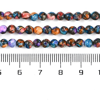 Natural Howlite Beads Strands G-Q017-C03-02-1