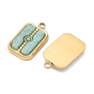 Natural Amazonite Pendants GG-CBA50CD-02G-03-1