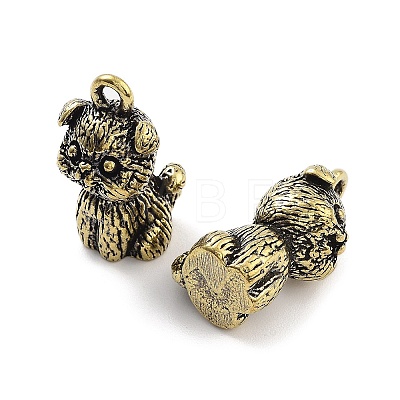 Tibetan Style Brass Pendants KK-A216-03B-AB-1