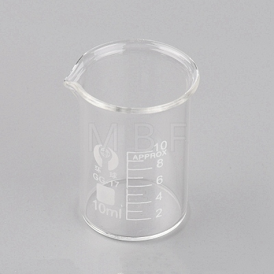 Glass Beaker Measuring Cups TOOL-WH0130-96-1