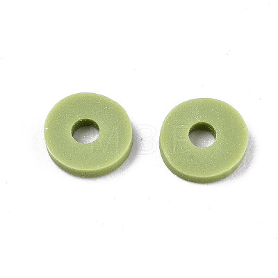 Handmade Polymer Clay Beads LS-CLAY-Q251-8.0mm-49-1