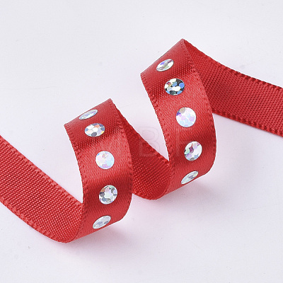 Polyester Single Face Satin Ribbon SRIB-N004-01F-1