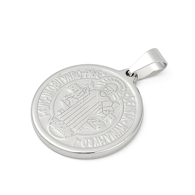 304 Stainless Steel Pendants STAS-A053-24C-P-1