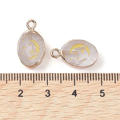 Natural Quartz Crystal Pendants G-C102-08A-G-1