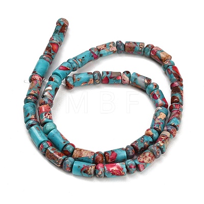 Dyed Synthetic Imperial Jasper Beads Strands GG-CBAA20A-02G-1