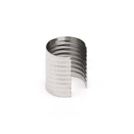 Iron Fold Over Crimp Head Clips without Loop IFIN-WH0068-01P-1
