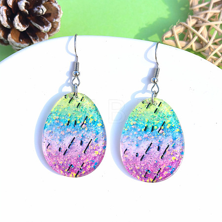 Easter Acrylic Dangle Earrings FS-WGB44D4-03-1