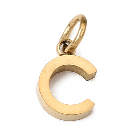 304 Stainless Steel Charms SA-CBABF3F-01G-C-1