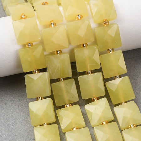 Natural Lemon Jade Beads Strands G-F839-A18-01-1