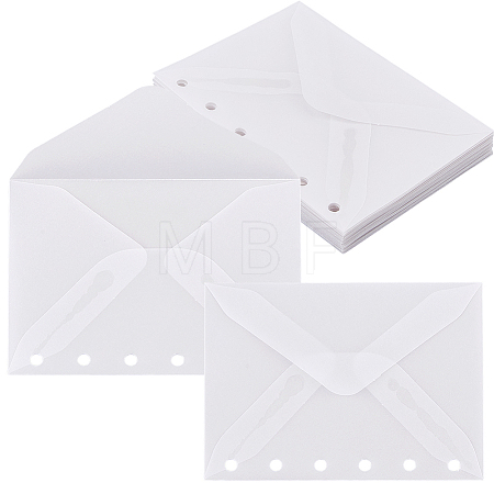 5Pcs Blank Paper Envelopes AJEW-WH0709-243-1
