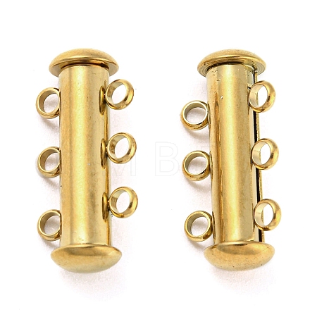 303 Stainless Steel Magnetic Slide Clasps STAS-B047-01G-1