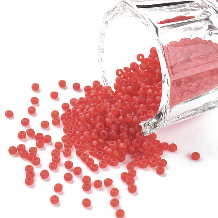 12/0 FGB Grade A Round Glass Seed Beads SEED-Q006-M07-1