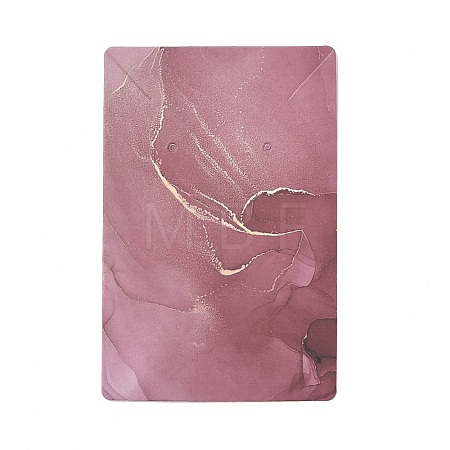 Hot Stamping Cardboard Paper Jewelry Display Cards CDIS-A005-01E-1
