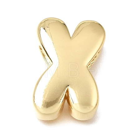 Brass Slide Charms KK-E802-33G-X-1