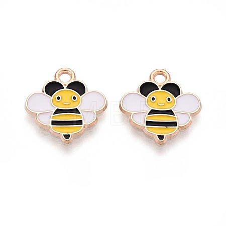 Alloy Enamel Charms ENAM-T022-59-1