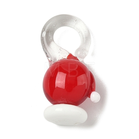 Christmas Handmade Lampwork Pendants LS-LAMP-L081-01F-1