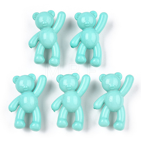 Opaque Acrylic Pendants X-MACR-S373-01A-SS2107-1