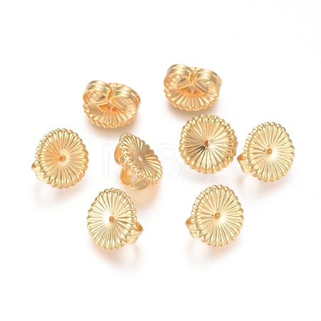 Brass Ear Nuts X-KK-L198-008G-1