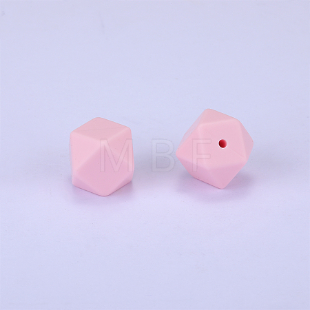 Hexagonal Silicone Focal Beads LS-SI-JX0020A-87-1